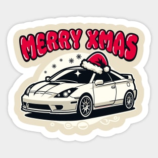 CELICA MERRY CHRISTMAS EDITION Sticker